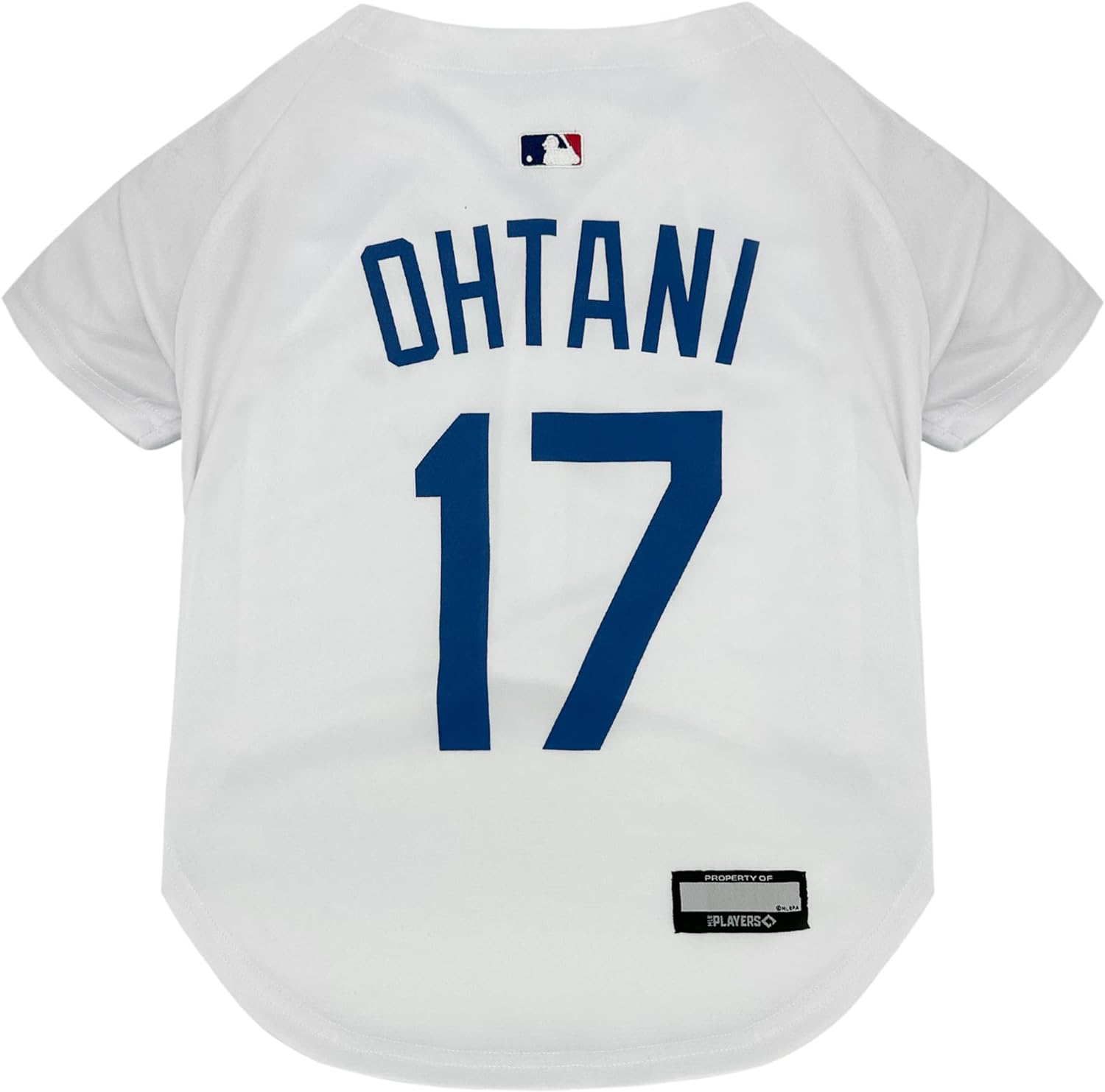 MLBPA Dog Jersey - Shohei Ohtani #17 Pet Jersey - MLB LA Dodgers Mesh Players Cat Jersey, Size X-Small
