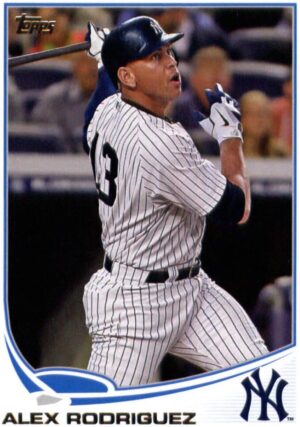 2013 Topps #213a Alex Rodriguez Yankees MLB Baseball Card NM-MT