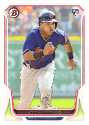 2014 Bowman Baseball #176 Jose Ramirez Rookie Card