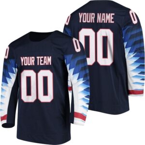Custom Hockey Jersey for Men Women Youth Personalized Name Number Printing Hockey Shirt for Fans Gifts