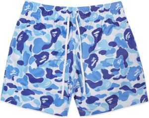 Men’s Graphic Print Shorts Mesh Basketball Athletic Workout Gym Shorts