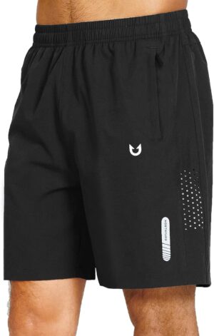 NORTHYARD Men’s Athletic Running Shorts Quick Dry Workout Shorts 7″/ 5″/ 9″ Lightweight Sports Gym Basketball Shorts Hiking
