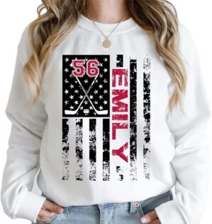 Personalized Hockey Shirts, Hockey Shirts for Boys Girls, Boys Hockey t Shirt, Hockey Shirts for mom Hockey Gifts A1