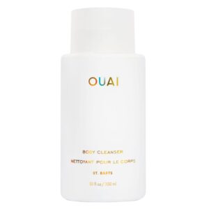 OUAI Body Cleanser, St. Barts – Foaming Body Wash with Jojoba Oil and Rosehip Oil to Hydrate, Nurture, Balance and Soften Skin – Paraben, Phthalate and Sulfate Free Skin Care Products (10 Fl Oz)