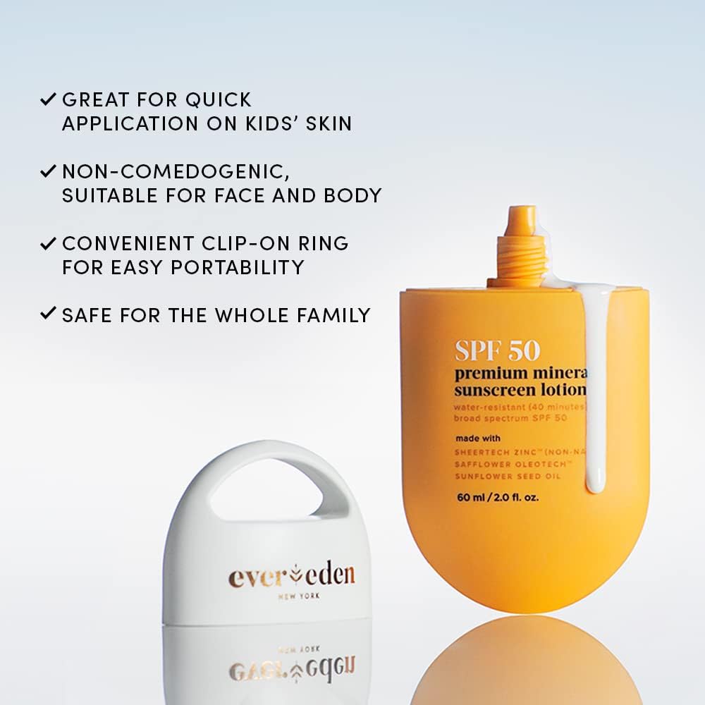 Evereden Kids Skincare & Sunscreen Essentials Set - Multi-Vitamin Face Wash, Face Cream & SPF 50 Mineral Sunscreen - Clean, Vegan, Non-Toxic Skincare for Kids 3+ - Image 8