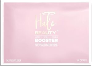 Hair, Skin & Nails Refill Pack – 60 Capsule Vegan Biotin, Collagen & Keratin Supplement – Visibly Thicker Hair, Radiant Skin & Stronger Nails