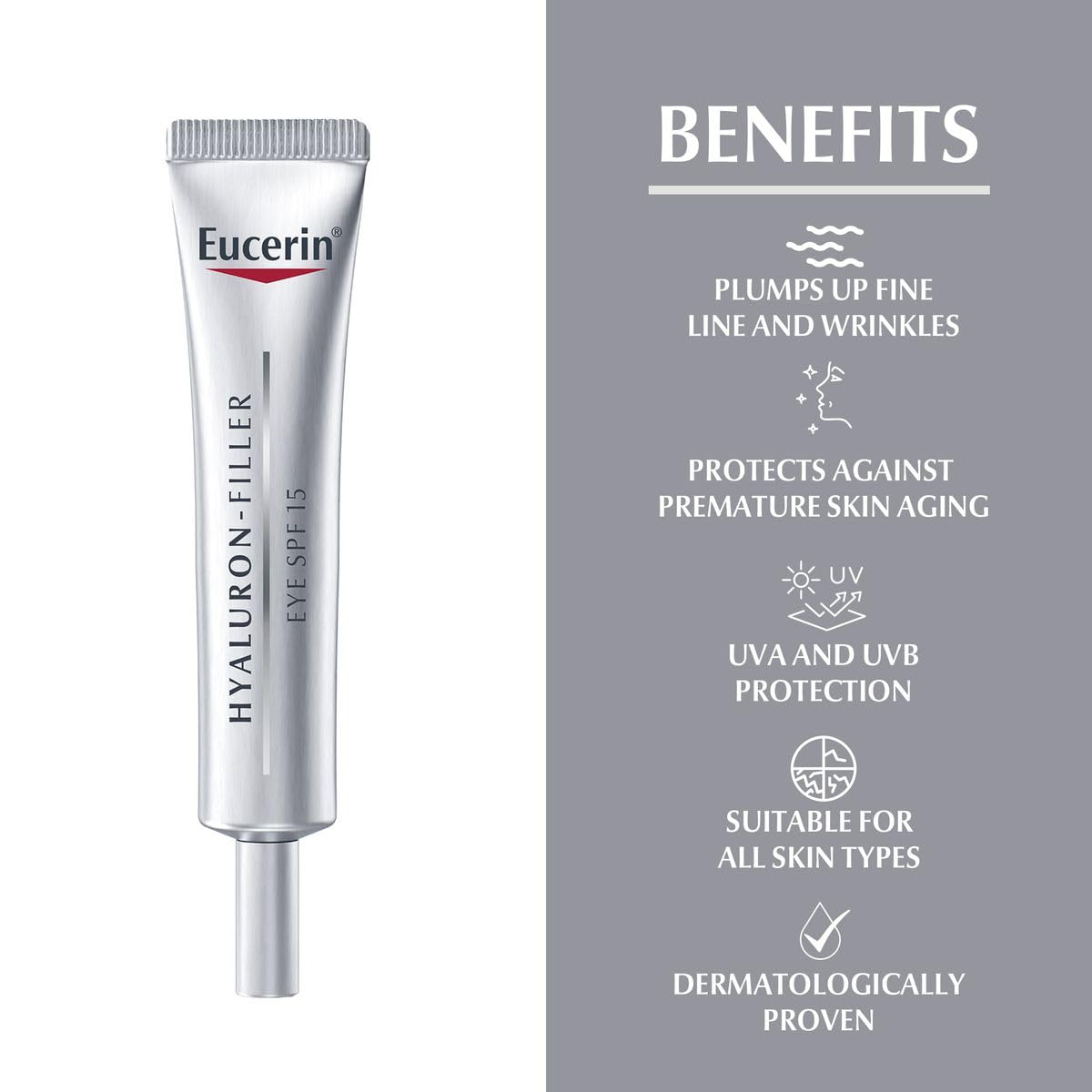 Eucerin Anti-Age HYALURON FILLER Eye Treatment 15ml - Image 3