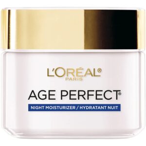 L’Oreal Paris Age Perfect Collagen Expert Anti-Aging, Anti-Wrinkle Night Moisturizer 2.5 oz