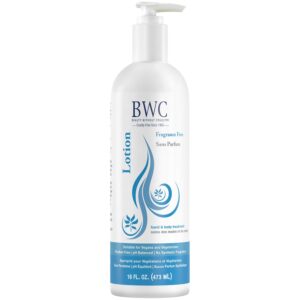 Beauty Without Cruelty Lotion, Fragrance-Free – Hand & Body Treatment with Vitamin C, Vitamin E, and Vitamin B5 (Panthenol), Vegan-Friendly & Cruelty-Free, 16 Oz