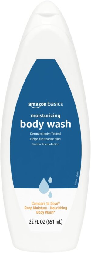 Amazon Basics Body Wash for Moisturizing Skin, Fresh, 22 fl oz (Pack of 1)
