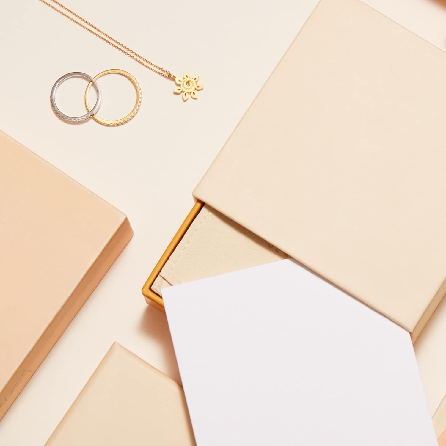 STORYJEWELLERY Fidget Ring, Anxiety Rings for Women, Spinner Ring, Silent Spinning Stress Rings, Fidget Jewelry, Womens Gifts - Image 8