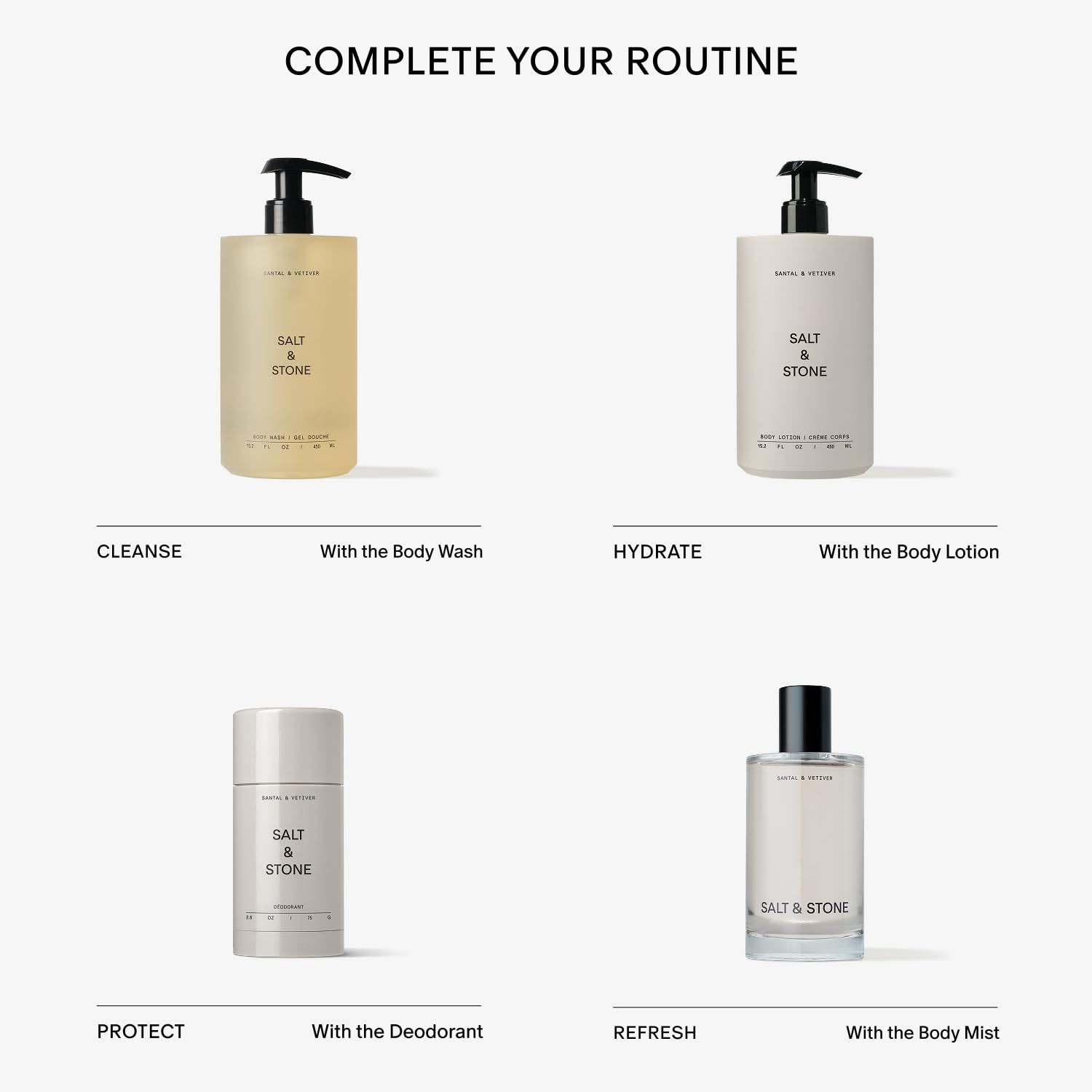 SALT & STONE Natural Deodorant - Santal | Extra Strength Natural Deodorant for Women & Men | Aluminum Free with Probiotics, Seaweed Extracts & Shea Butter (2.6 oz) - Image 8