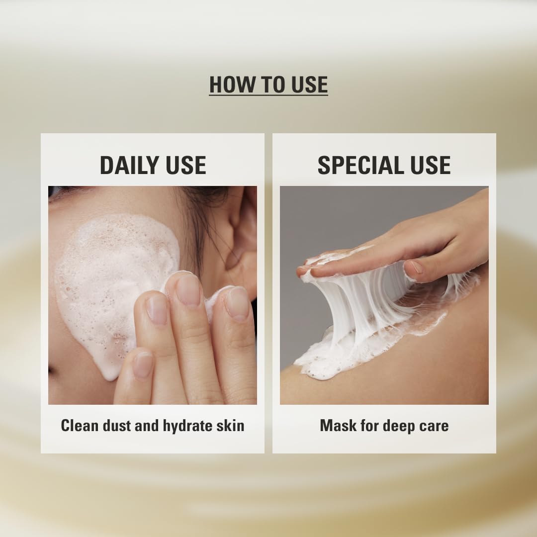 Rice Jam Mask 12.3oz – Korean Icheon Rice Face & Body Mask for Deep Cleansing, Hydrating, & Radiant Skin – Natural Moisturizing & Purifying Skincare, Smooth & Soft Skin Treatment - Image 5