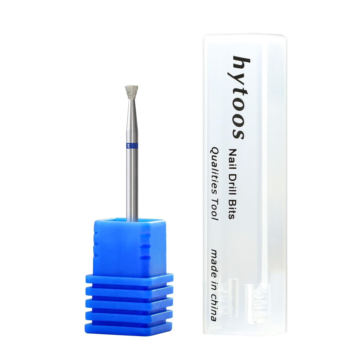 3mm Inverted Cone Cuticle Clean Nail Drill Bit, Russian Diamond Nail Bits Professional Safety Under Nail Cleaner Burr for Cuticle Dead Skin, Electric Nails Drill Accessories, Medium - Image 7