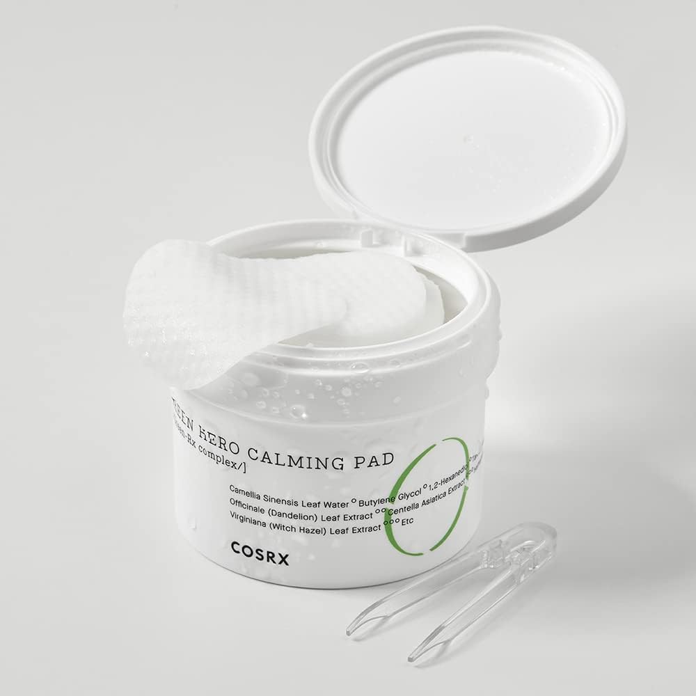 COSRX Green Tea Toner Pads, Relief Redness, Face Toner for Sensitive & Irritated Skin, Soothing, Hydrating, Refreshing, 70 Pads, Korean Skin Care - Image 2