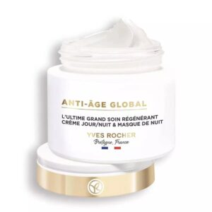 Yves Rocher Anti-Age Global Face Care Cream Moisturising Mask Women Day Care – 75 ml./2.5 fl.oz.