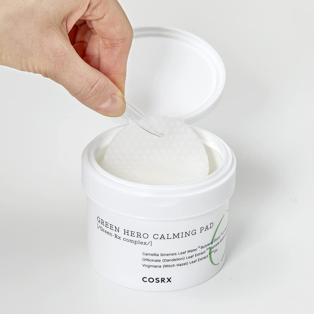 COSRX Green Tea Toner Pads, Relief Redness, Face Toner for Sensitive & Irritated Skin, Soothing, Hydrating, Refreshing, 70 Pads, Korean Skin Care - Image 3