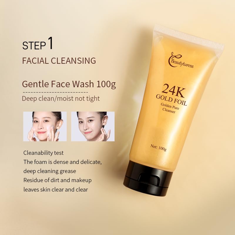 9-Piece Skincare Set for Women - Hypoallergenic, Moisturize the Skin - Collagen & Hyaluronic Acid & Snail Mucin Infused - Ideal for All Skin Types Set - Image 6