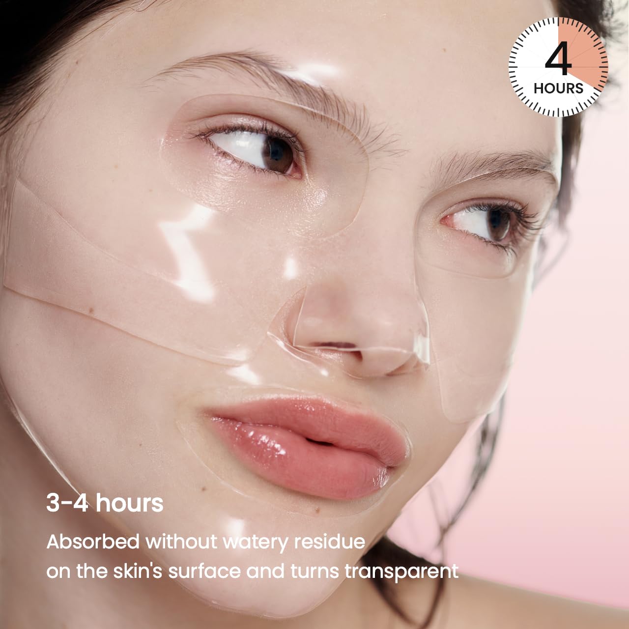 BIODANCE Bio-Collagen Real Deep Mask, Hydrating Overnight Hydrogel Mask, Pore Minimizing, Elasticity Improvement, 34g x4ea - Image 4