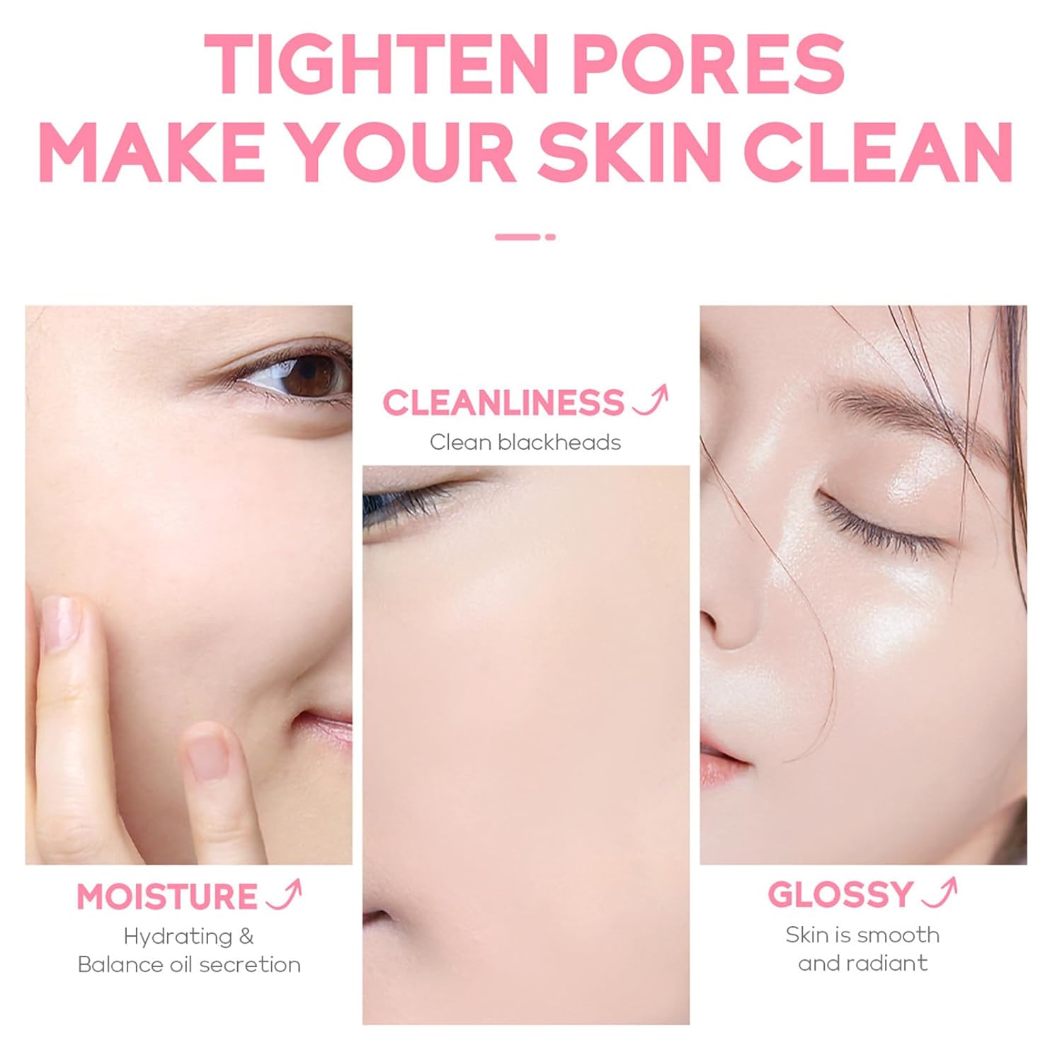 Skin Care Set Sakura Women Beauty Gift Sets Korean Skin Care Kit- Cleanser,Serum,Face Cream,Toner,Eye Cream,Mud Mask-Skin Care Routine Kit (One Size, Cherry Blossom-StyleB-Luxury Moisturizing) - Image 4