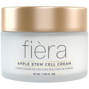 FIÈRA 24-Hour Rejuvenating Face Cream with Apple Stem Cells – Anti-Aging Moisturizer for Mature Skin, Day & Night Hydration, Improves Skin Tone, Texture, and Elasticity – 1.69 FL. OZ. / 50 ML