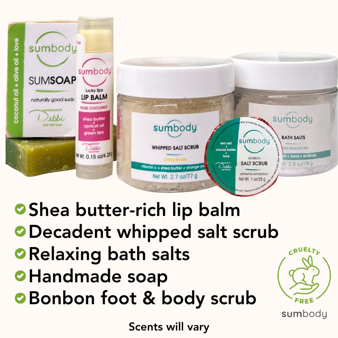 USA Made Self Care Gifts - (6pcs) Men, Women, Teens, Aromatherapy Body Care Set Skin Care Box, Hydrating At Home Spa Gift Baskets, Ideal for Relaxation, Pampering, Daily Rejuvenation - Image 2