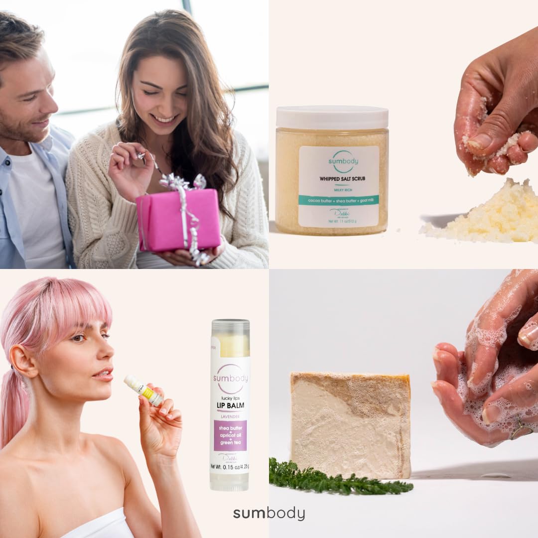 USA Made Self Care Gifts - (6pcs) Men, Women, Teens, Aromatherapy Body Care Set Skin Care Box, Hydrating At Home Spa Gift Baskets, Ideal for Relaxation, Pampering, Daily Rejuvenation - Image 6