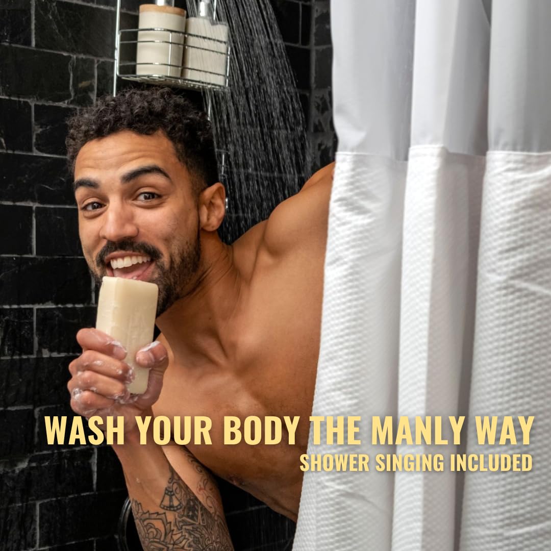 San Francisco Soap Company Exotic Musk and Sandalwood Fragrance Man Bar - Revitalizing - No Harmful Chemicals - Good for All Skin Types - Made in the USA - Image 8