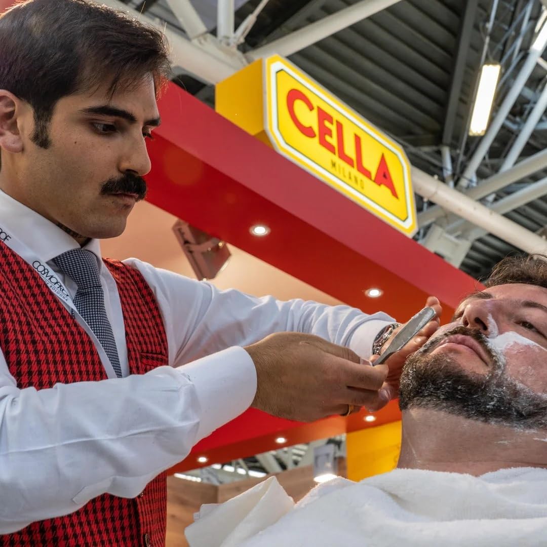 Cella Milano Classic Italian Almond Shaving Cream – Premium Tallow-Based Wet Shave Cream/Soap for Men - Rich Moisturizing Lather - A favorite of European Barbershops for 125 Years (5.2 oz / 150g) - Image 3