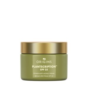 Origins Plantscription SPF 25 Power Anti-Aging Cream | Visibly Reduces Fine Lines | With Peptides & Hyaluronic Acid, 1.7 Fl Oz