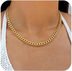 Trendy Stainless Steel Gold Plated Charm Necklace with Heart Pearl Pepper Conch Ceramic Pendant Necklace for Women Collares Chokers Jewelry