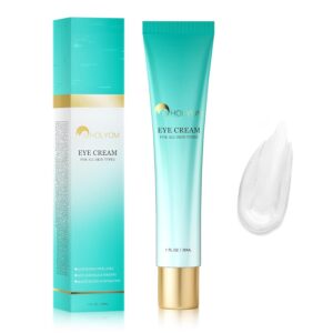 Advanced Eye Cream for Dark Circles – Targeted Solution for Wrinkles, Puffiness, and Firmness – Proven Efficacy with Cynanchum Atratum, and Natural Infusions (30ml)