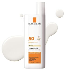 La Roche-Posay Anthelios Tinted Sunscreen SPF 40+, Broad Spectrum SPF + Antioxidants, Titanium Dioxide & Zinc Oxide Sunscreen, 4 Flexible Shades With No White Cast, Oil Free & Oxybenzone Free