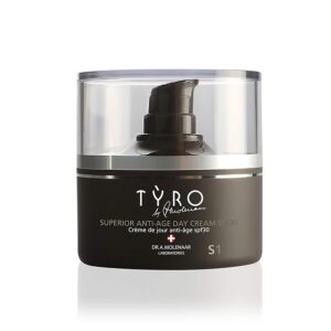 TYRO Superior Anti-Age Day Cream Spf 30 – Intensive Nourishing Day Cream With Spf 30 – Helps Fight Multiple Signs Of Aging – For Skin That Is Smoother, More Radiant And Younger Looking – 1.69 Oz
