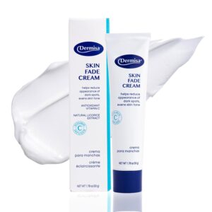 Dermisa Skin Fade Cream with Vitamin C | Helps Reduce Dark Spots and Age Spots | All Skin Types | 1.78 OZ | Pack of 1