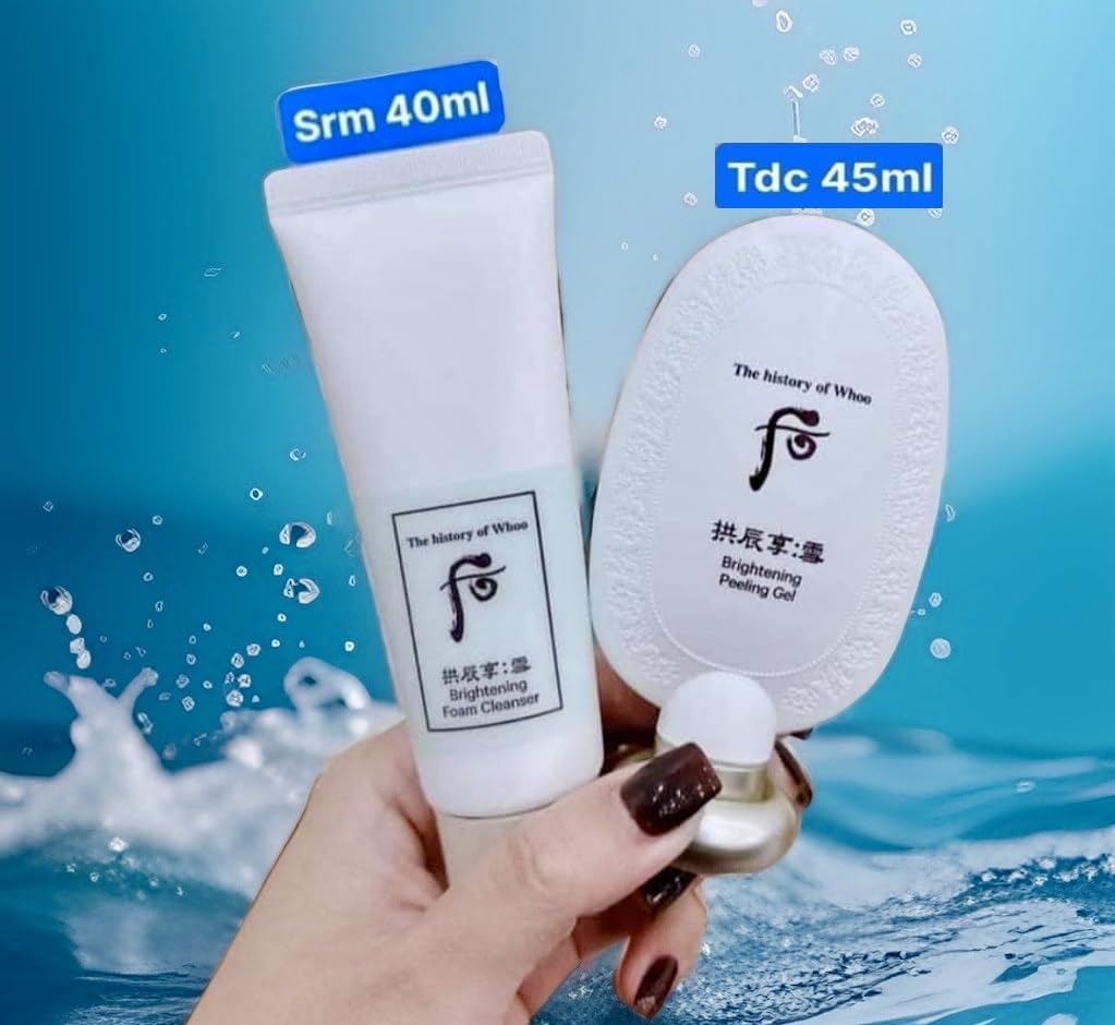 Korea Luxury Skincare_THE WHOO Moisture & Anti-Aging Special 8pcs Set (Balancer, Emulsion, Cream, Cleanser, Peeling Gel, Moisture Anti-Aging Essence + Mini Balancer, Mini Emulsion) - Image 5