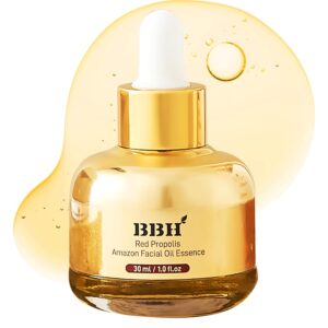 Amazon Red Propolis, Organic Oil Essence, All Skin Types, Anti-Aging Organic Jojoba Oil, K- Beauty, Treats Fine Lines, Retinol Alternatives, Acetyl Hexapeptide-8, Argireline, Spa at Home,1 floz