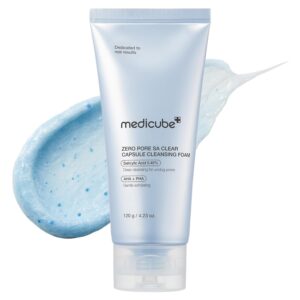 medicube ZERO PORE SA CLEAR CAPSULE CLEANSING FOAM
