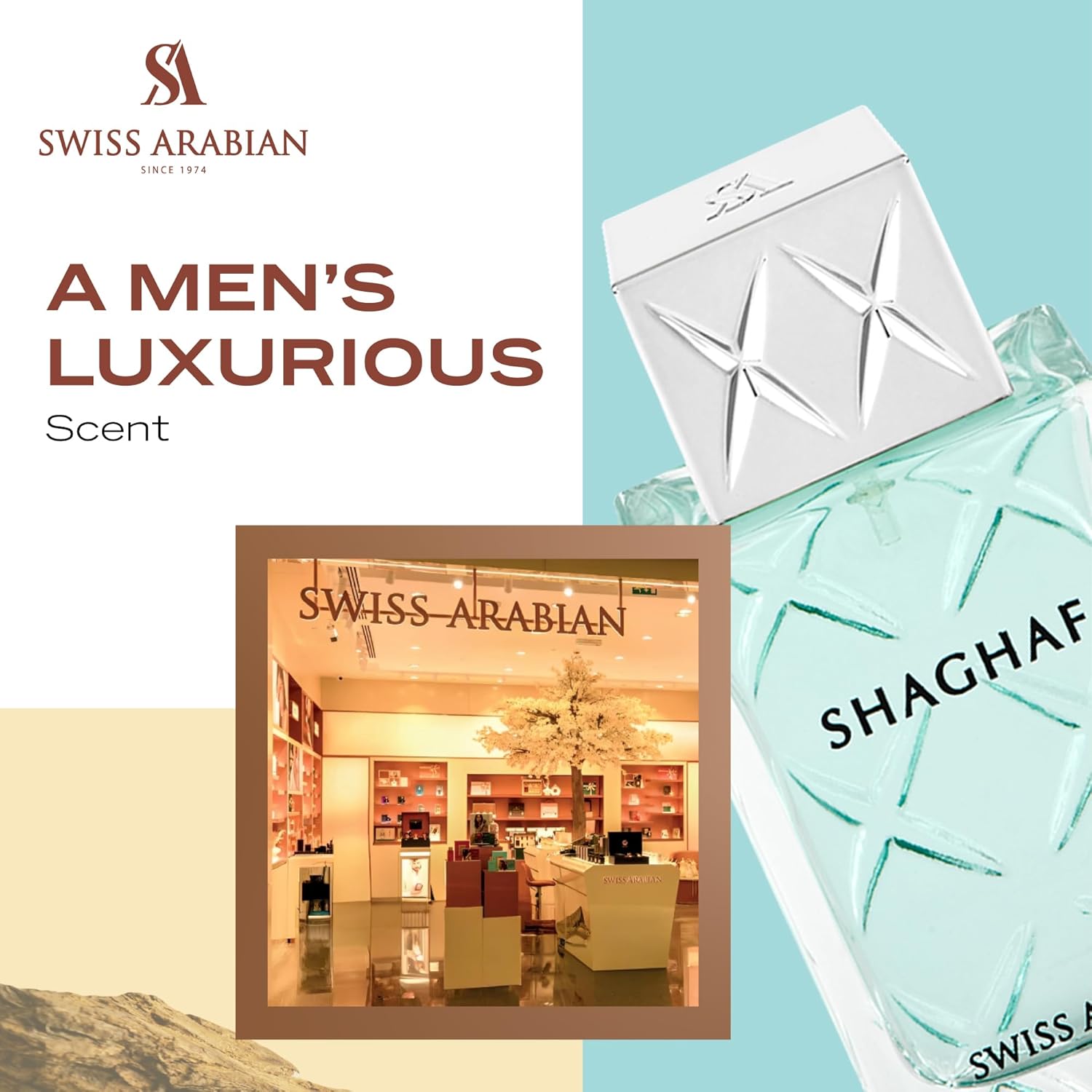 Swiss Arabian Shaghaf (Masculine) - Luxury Products From Dubai - Long Lasting Personal EDP Spray Fragrance - A Seductive Signature Aroma - 2.5 Oz - Image 3