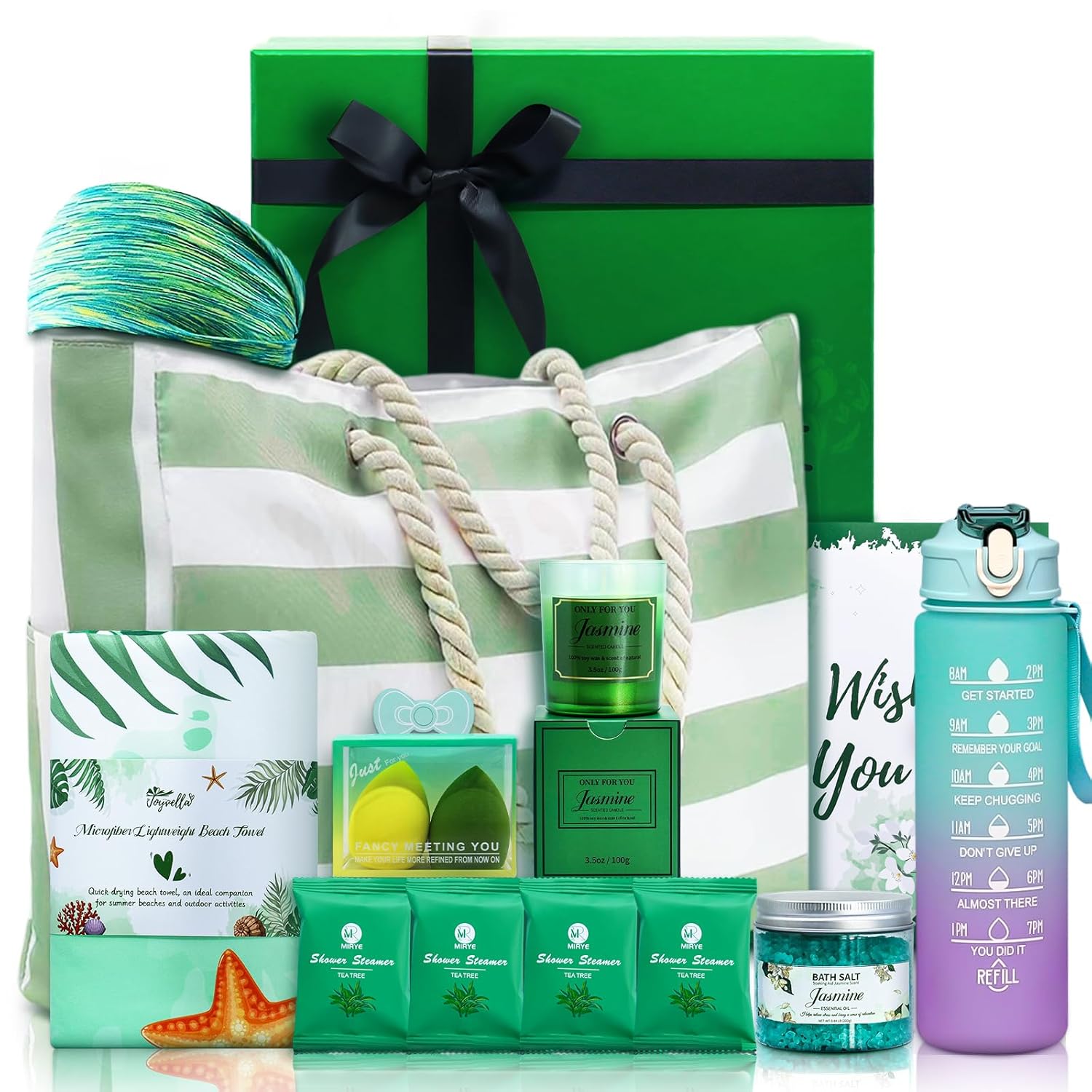 Self Care Gifts for Women Get Well Soon Gifts Basket - Spa Relaxation Birthday Gifts for Wife/Mom/Friends/Sister/Daughter| Sporty Summer Gift Bundle, Graduation Gifts For Her