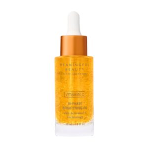 Meaningful Beauty Vitamin C Bi-Phase Brightening Oil with Activated C Technology