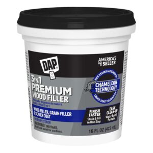 DAP Products Premium Wood Filler, White 16 FL OZ