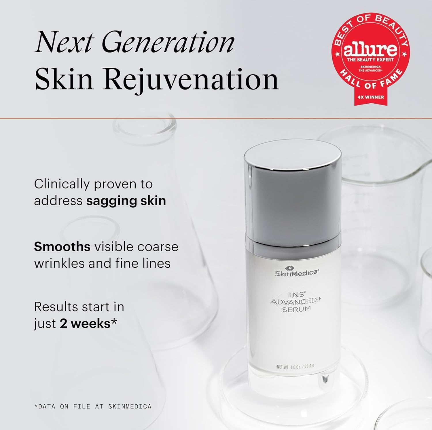 SkinMedica TNS Advanced+ Serum - Our Premium Facial Skin Care Product, the Secret to Flawless Skin. Age-Defying Face Serum for Women is Proven to Address Wrinkles and Fine Lines for Glowing Skin,1 Oz - Image 2