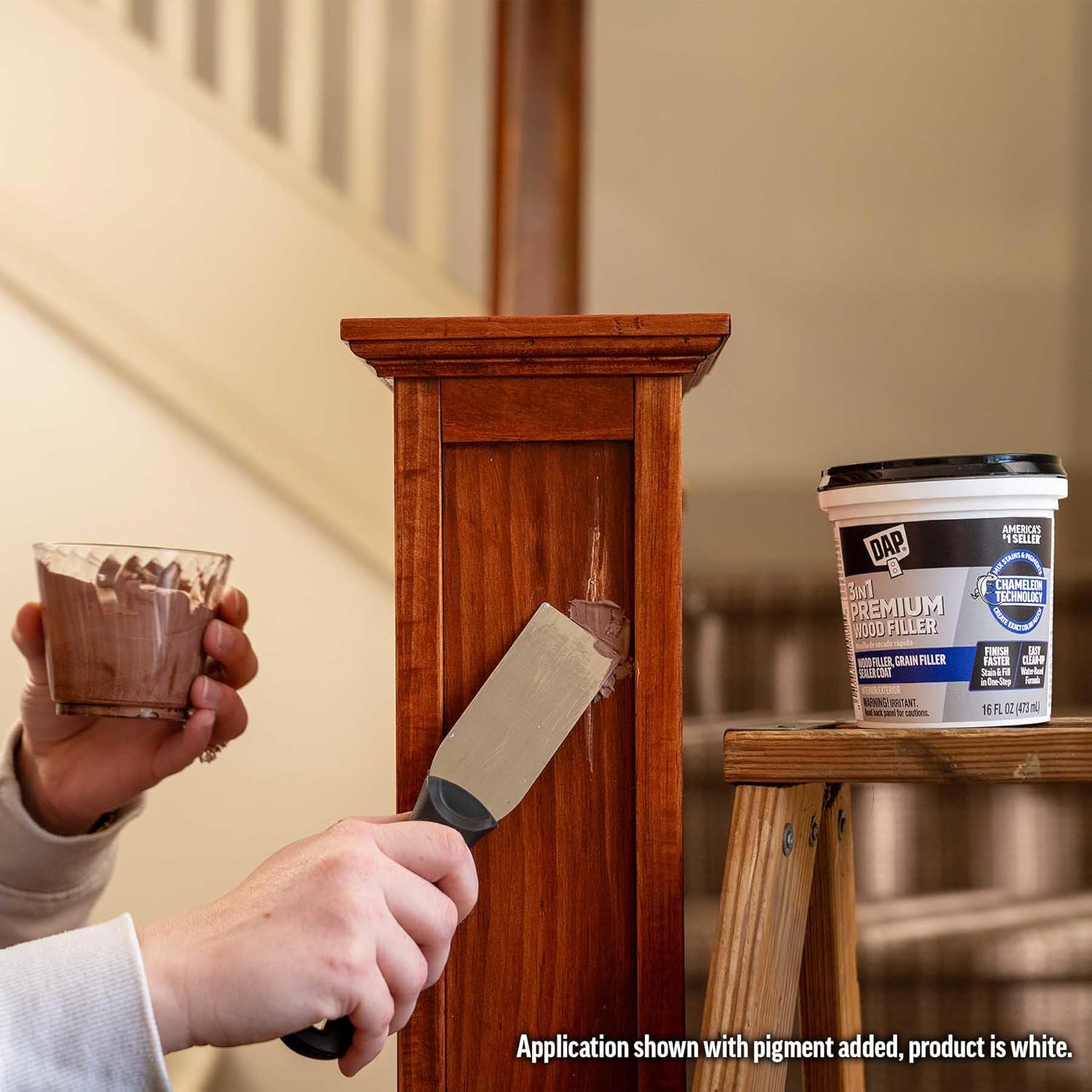 DAP Products Premium Wood Filler, White 16 FL OZ - Image 7