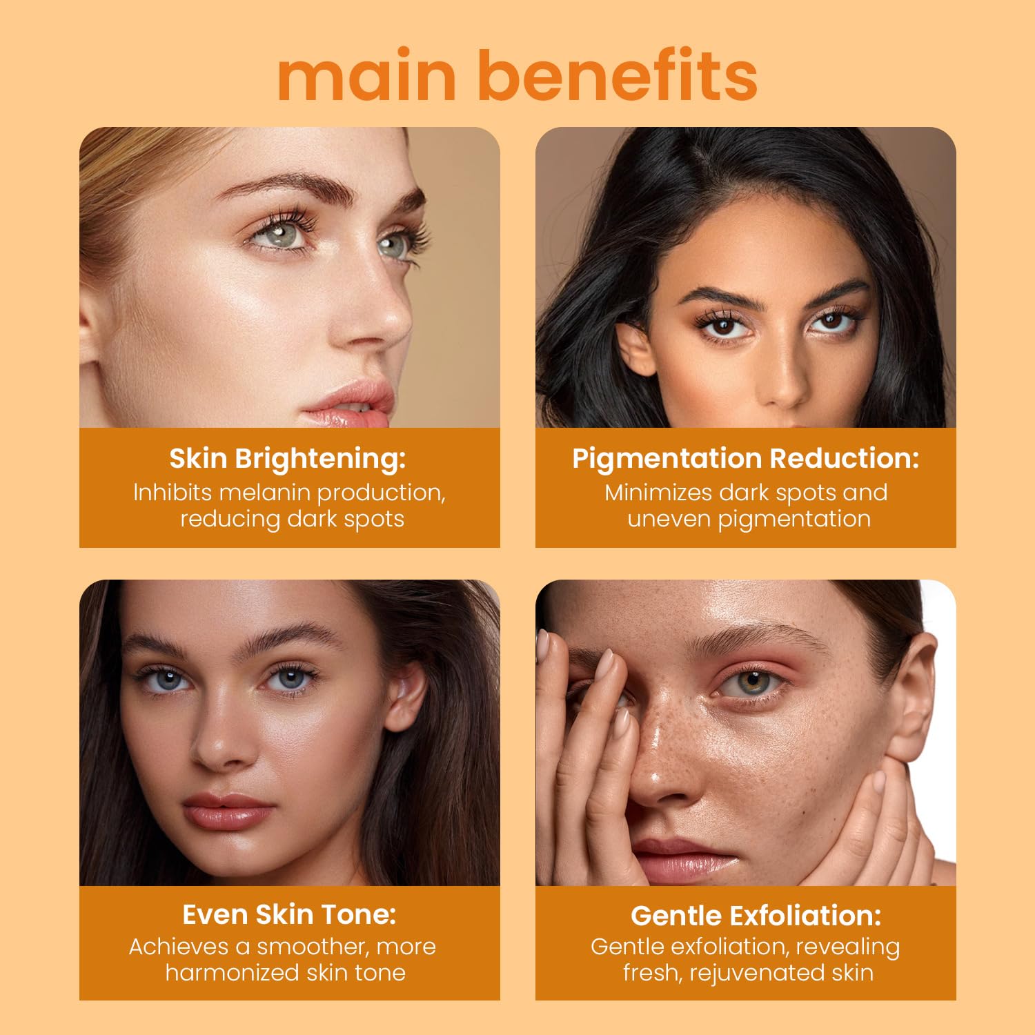 Turmeric Soap & Essential Oil Set, 6 Counts Turmeric Soap and Essential Oils with Soap Bag, Turmeric Oil Premium Essential Oil Set for Face & Body, Turmeric Lemon Soap Bar - Image 4