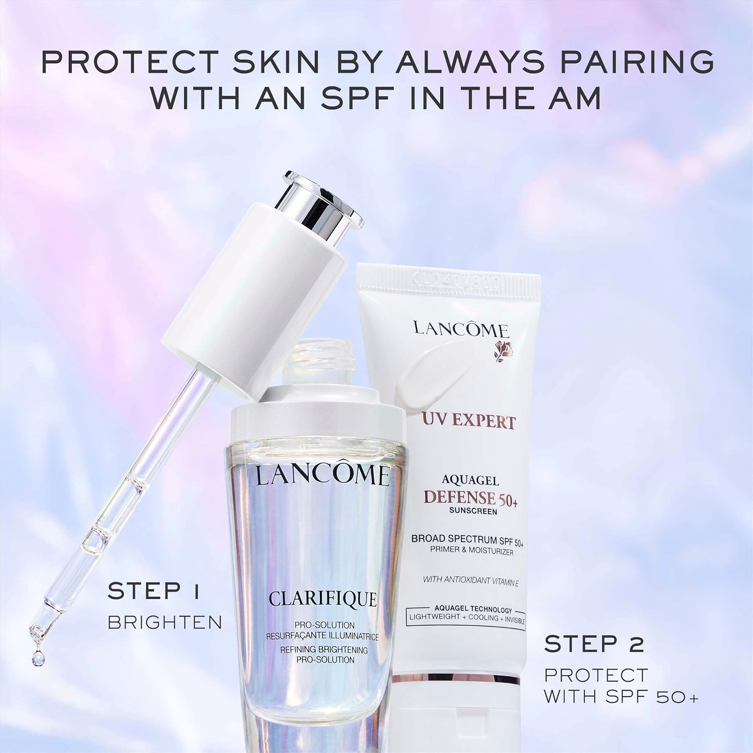 Lancôme UV Expert Primer & Face Moisturizer With SPF 50 - Prep, Hydration & Face Sunscreen Protection - With Vitamin E & Moringa Seed Extract - Image 7