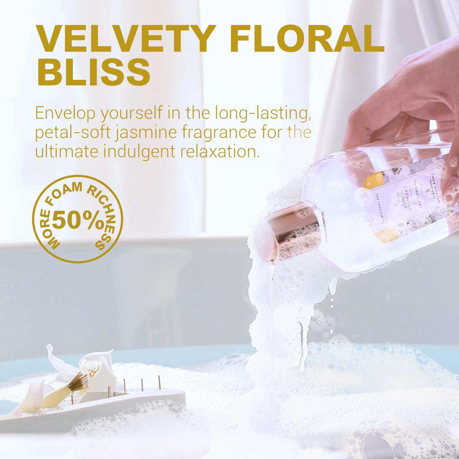 spa luxetique Spa Gift Baskets for Women - Gift Set for Women,15pcs Luxury Relaxing Spa Kit with Bath Bombs, Birthday Gifts Body and Bath Set - Image 4