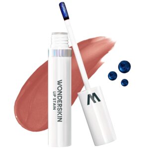 Wonderskin Wonder Blading Lip Stain Peel Off Masque – Long Lasting, Waterproof and Transfer Proof Nude Lip Tint, Matte Finish Peel Off Makeup (Lovely Masque)