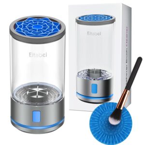 Electric Makeup Brush Cleaner Machine – Ultra Fast Rechargable Make Up Brush Washer and Dryer – Automatic Cosmetic Brush Cleanser Tool Clean for Beauty Women, Girls Gift