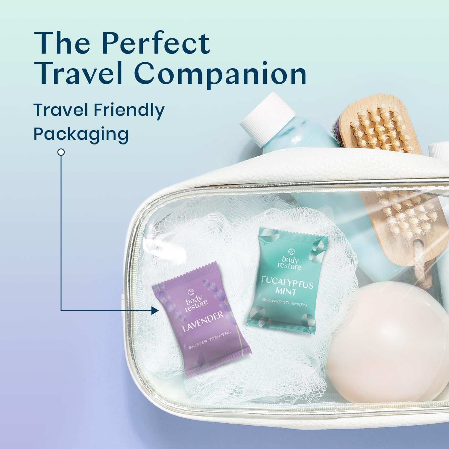 Body Restore Shower Steamers Aromatherapy 6 Pack - Birthday Gifts for Women, Men, Travel Essentials, Stress Relief, Relaxation, Self Care - Variety - Image 5